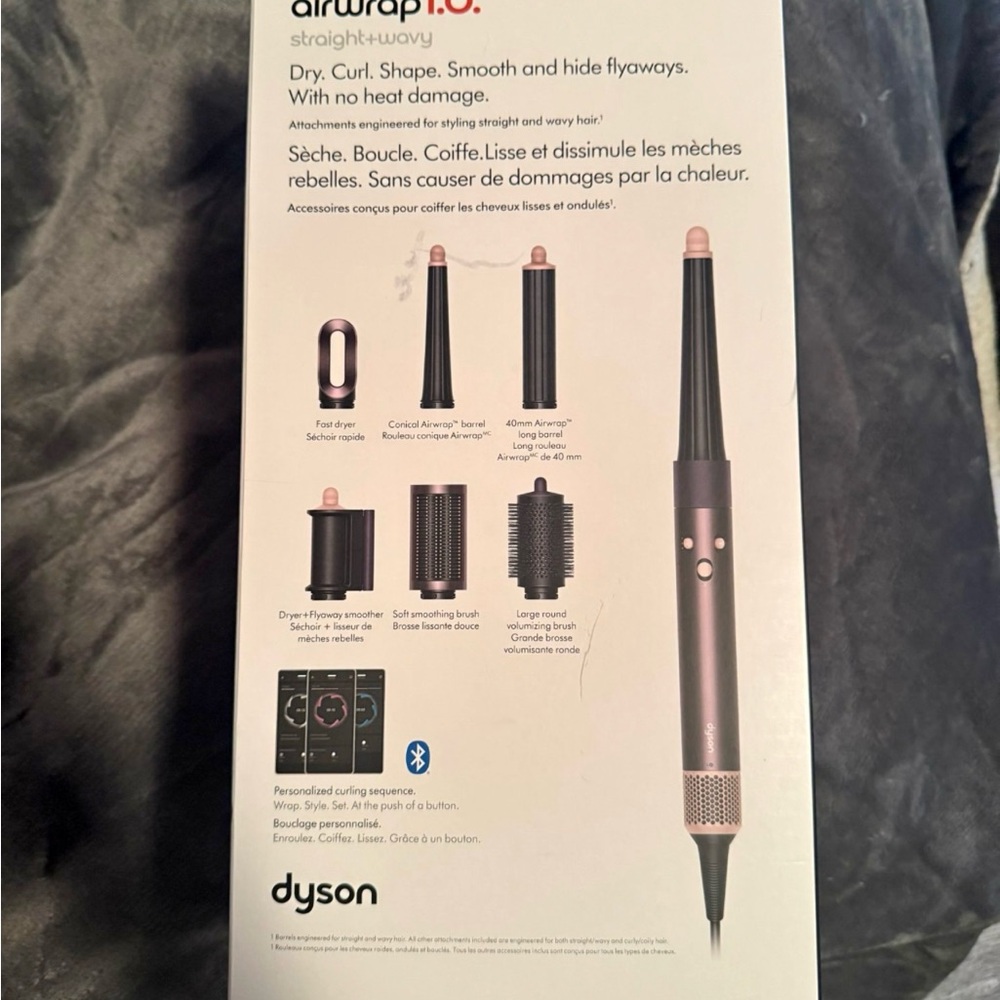 Dyson Airwrap Id straight +wavy
